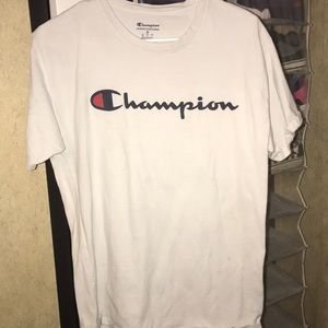 Champion white medium shirt only been used once